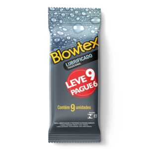 Preservativo Blowtex Lubrificado Leve 9 Pague 6 Unidades