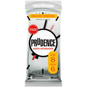 Preservativo Prudence Retardante Leve 8 Pague 6 Unidades