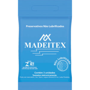 15366372134-7898903991494.jpg Preservativo Madeitex Nao Lubrificado para Exames Com 3 Undidades