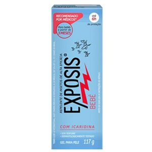 Repelente de Insetos Exposis Bebê Gel Com 117ml