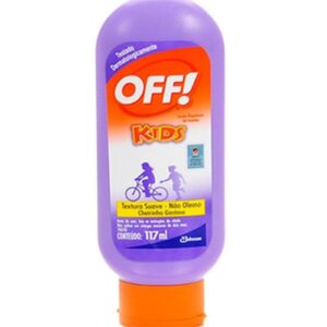 Repelente de Insetos OFF Kids Loção Com 117ml