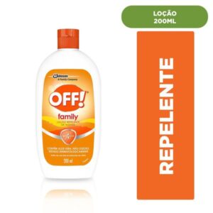 Repelente de Insetos OFF Family Loção Com 200ml