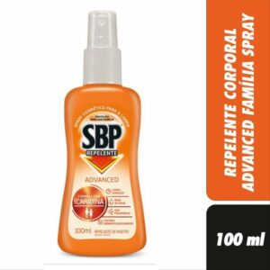 Repelente de Insetos SBP Advanced Icaridina Spray Family Com 100ml
