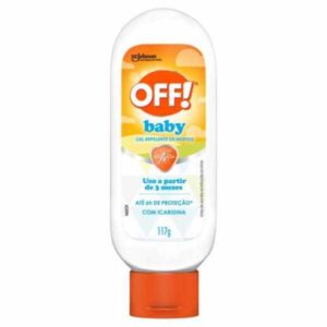 Repelente de Insetos OFF Baby Loção Com 117ml