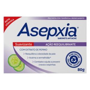 Sabonete em Barra Asepxia Suavizante Com 80g