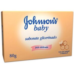 15366373206-7891010035976.jpg Sabonete em Barra Johnsons Baby Glicerina Mel e Vitaminas Com 80g