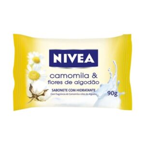 Sabonete em Barra Nivea Camomila e Flor de Algodao Com 90g