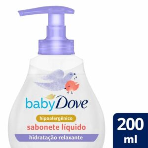 Sabonete Líquido Dove Baby Hidratacao Relaxante Com 200ml