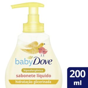 Sabonete Líquido Dove Baby Hidratacao Glicerinada Com 200ml