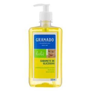 Sabonete Liquido Granado Bebê Glicerina Tradicional Com 500ml
