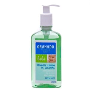 Sabonete Líquido Granado Bebê Glicerina e Erva Doce Com 250ml
