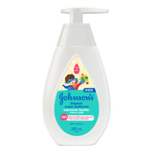 Sabonete Líquido Johnsons Limpeza Super Poderosa Com 200ml