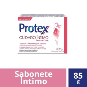 15366374230-65a8c2043190b47bb51f8ecbc6d4326e.jpg Sabonete em Barra Protex Cuidado Intimo Delicate Care Com 85g