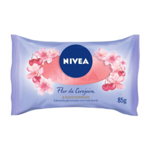 Sabonete em Barra Nivea Flor de Cerejeira Com 85g