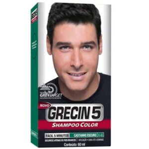 Shampoo Color Grecin 5 Castanho Escuro Com 60ml
