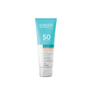 Protetor Solar Facial Sunless Base Bege Médio FPS 50 Com 60g