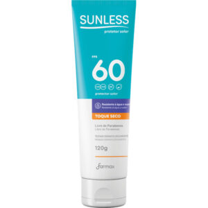 Protetor Solar Sunless Toque Seco FPS 60 Com 120g