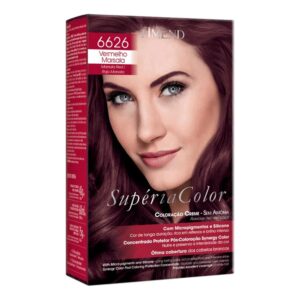 Tonalizante Amend Superia Color 6626 Vermelho Marsala