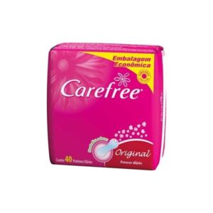 Protetor Diário Carefree Perfume Sem Abas Com 40 Unidades