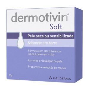 Sabonete em Barra Dermotivin Soft Com 90g Galderma