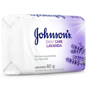 15366376301-7891010247386.jpg Sabonete em Barra Johnsons Lavanda Com 80g
