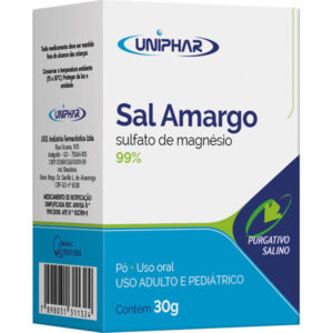 Sal Amargo Pó Com 30g Uniphar