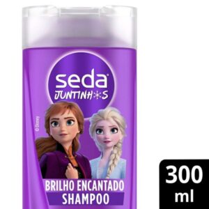 Shampoo Seda Frozen Infantil Brilho Encantado Com 300ml