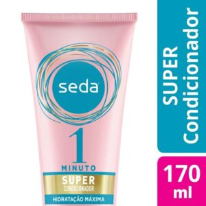 Super Condicionador Seda 1 Minuto Hidratação Maxima Com 170ml