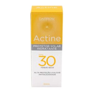 Protetor Solar Actine Darrow Loção Hidratante Toque Seco FPS 30 Com 60ml