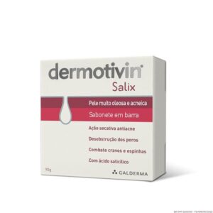 Sabonete em Barra Dermotivin Salix Com 90g Galderma