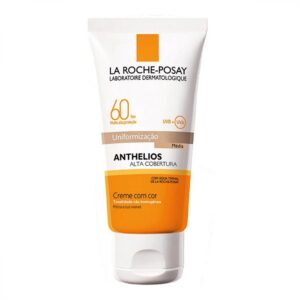 Protetor Solar Anthelios Alta Cobertura FPS 60 Cor Média Com 40ml