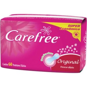 Protetor Diário Carefree Proteção Com Perfume Com 60 Unidades