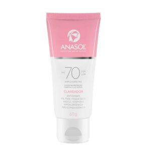 Protetor Solar Facial Clareador Anasol FPS 70 Com 60g