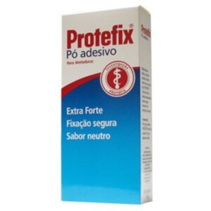 Protefix Pó Adesivo Fixador para Dentaduras Sem Sabor Com 50g