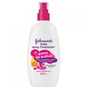 Spray Finalizador Johnsons Baby Gotas de Brilho Com 200ml