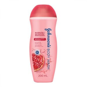 Sabonete Liquido Johnsons Body Wash Roma e Uva Com 200ml