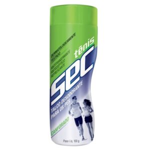 15366378667-7896049540026.jpg Talco para os Pés Tênis Sec Canforado Com 100g