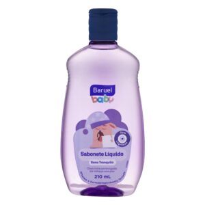 Sabonete Líquido Infantil Baruel Baby Sono Tranquilo Com 210ml