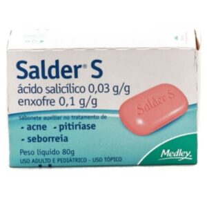 Sabonete em Barra Salder S Com 80g