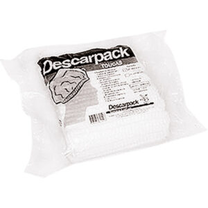 Touca com Elástico Descartável Descarpack Com 100 Unidades