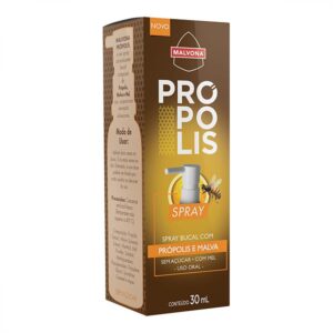 Spray Malvona Própolis e Malva Com 30ml