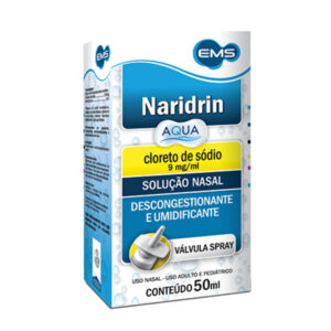 Naridrin Aqua 9mg/mL Solução Spray Nasal Com 50mL Ems s/a