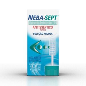 Neba-Sept 10mg Solução Aquosa Tópica Com 30ml Takeda