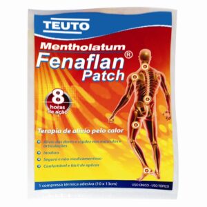 15366380741-7896112164784.jpg Mentholatum Fenaflan Patch Com 1 Compressa Térmica 10cm X 13cm Teuto