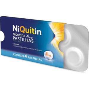 Niquitin 4mg Com 4 Pastilhas Menta Mappel