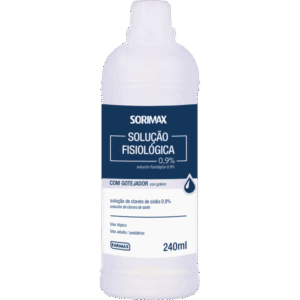 Soro Fisiologico Sorimax 0,9% Com 240ml Farmax