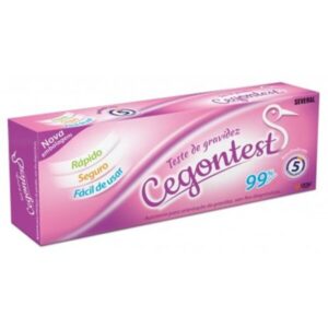 Teste de Gravidez Cegontest Com 1 Tira EGV Pharma