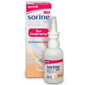 Sorine SSC 9mg/ml Solução Spray Nasal Com 50ml Aché