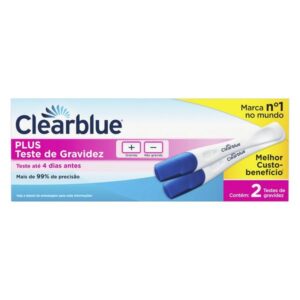 Teste de Gravidez Clearblue Detecção Rápida Com 2 Unidades