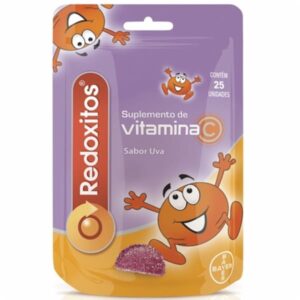 Redoxitos Vitamina C Sabor Uva Com 25 Gomas Bayer